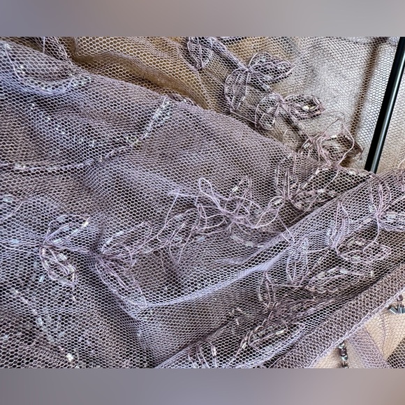 Pisarro Nights‎ Beaded Bolero Shrug Evening Jacket Size 12 NWT Mother of Bride - Picture 5 of 7